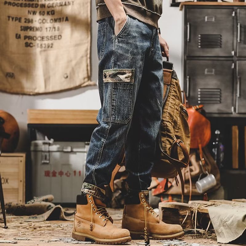 Men's Harajuku Loose Fit Casual Elegant Jeans