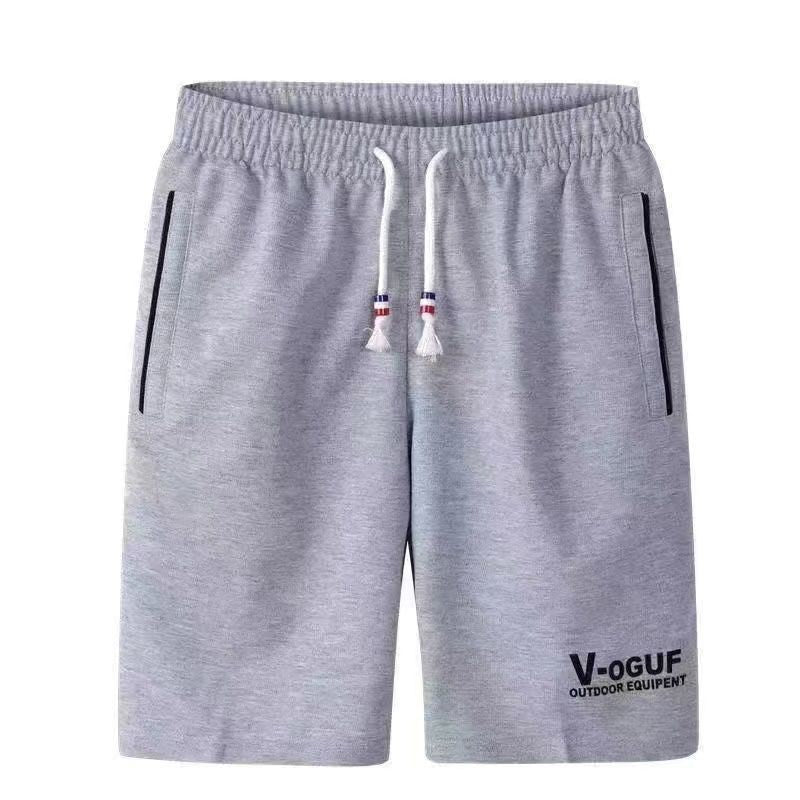 Printed Loose Sports Shorts – Elastic Drawstring