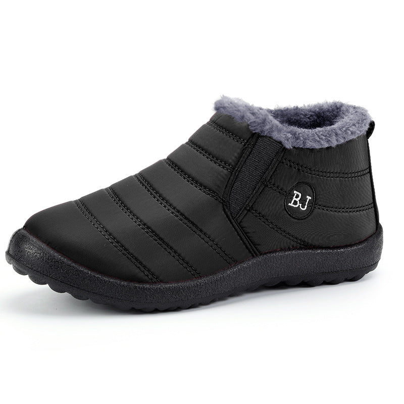 Couple Waterproof Cotton Snow Boots Men & Women Winter