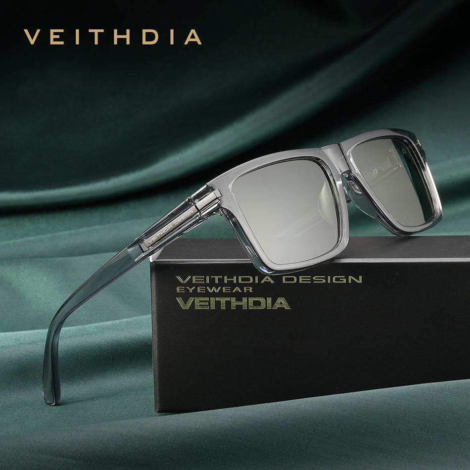 Polarized Color-Changing Square Sunglasses | Men’s Fashion