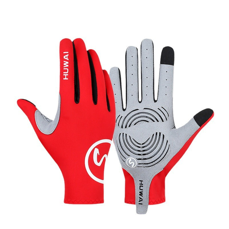 Unisex Microfiber Cycling Gloves – Breathable, Non-Slip Touchscreen Spring/Summer Gear