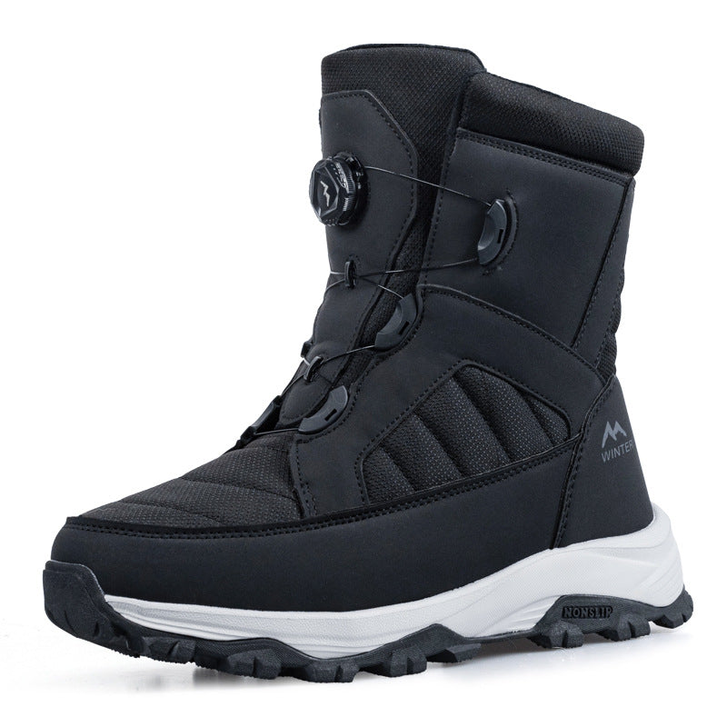 Winter Men’s & Women’s Snow Boots Fleece-Lined Waterproof