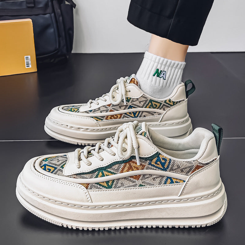 Spring Low-Top Skateboard Shoes for Men