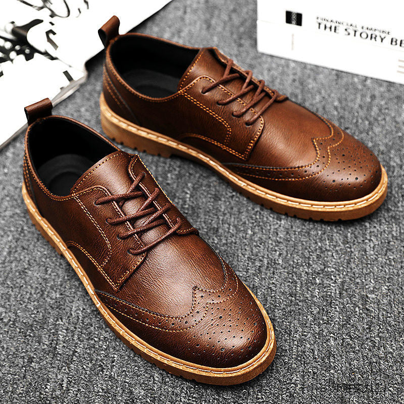Men’s Black Leather Dress Shoes – Wedding & Business Style
