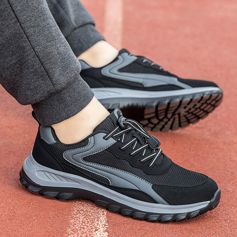 Soft Men’s Walking Shoes – Lightweight & Non-Slip 2025