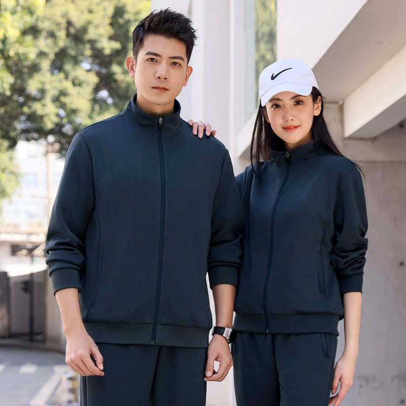 Men’s Loose Fit Sportswear – Spring & Autumn Casual Two-Piece Set
