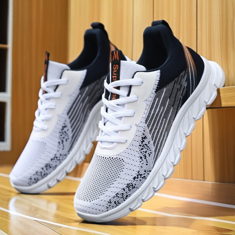 Lace-Up Running Sneakers for Men – Trendy 2025 Design