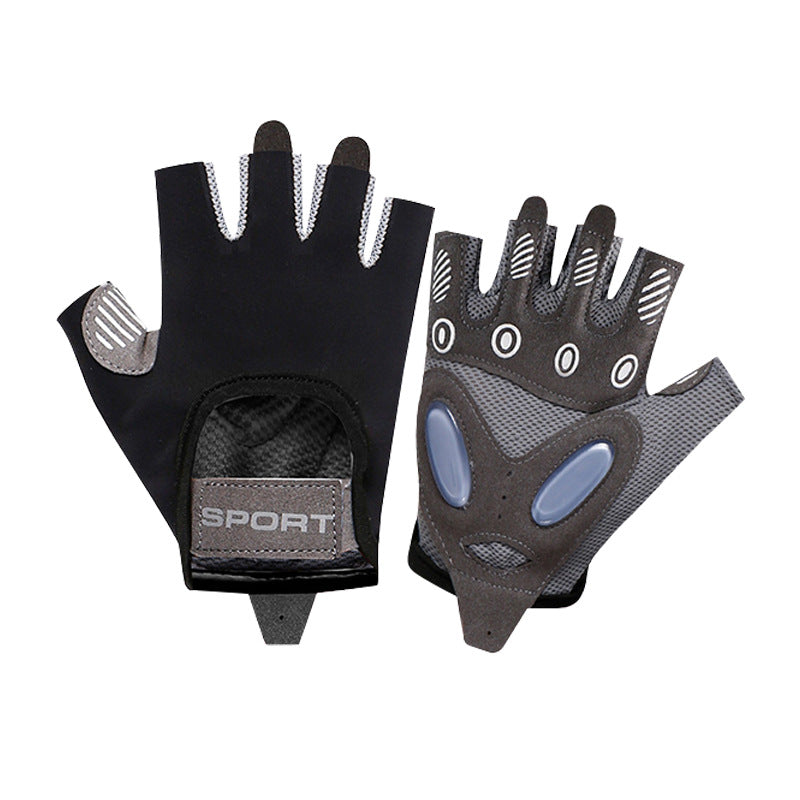 Half-Finger Fitness Gloves – Anti-Slip Training Gloves