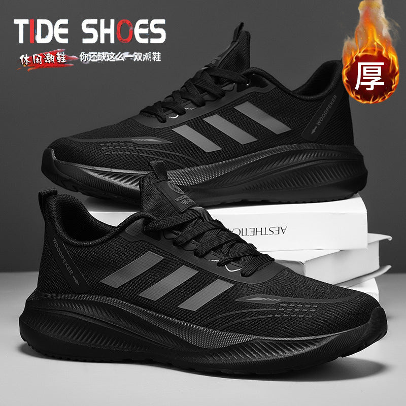 Woodpecker Autumn Mesh Breathable Lightweight Casual Running Shoes