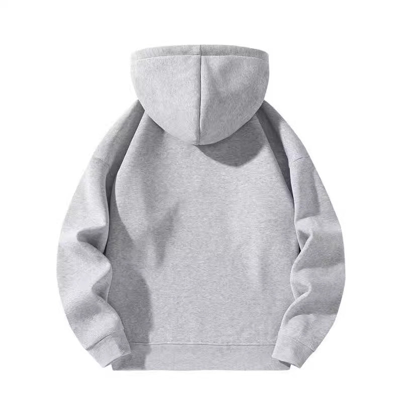 Unisex Half-Zip Hoodie – Autumn & Winter Loose Pullover