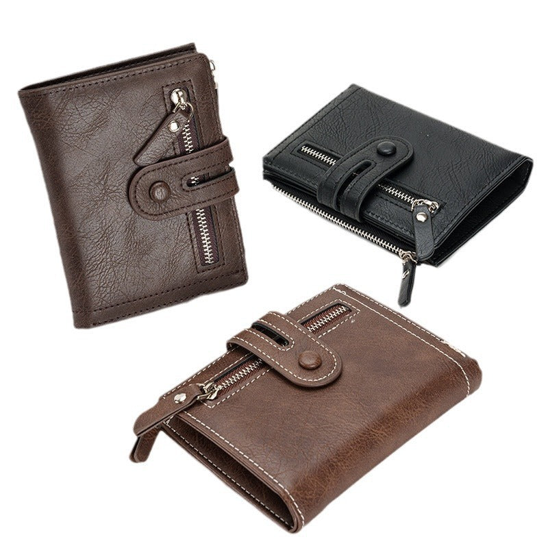 Men’s Multi-Function Wallet - Card Holder & Coin Purse 2025