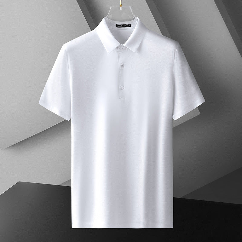 Modal Cotton Polo – Ice Silk Loose Fit Summer Shirt