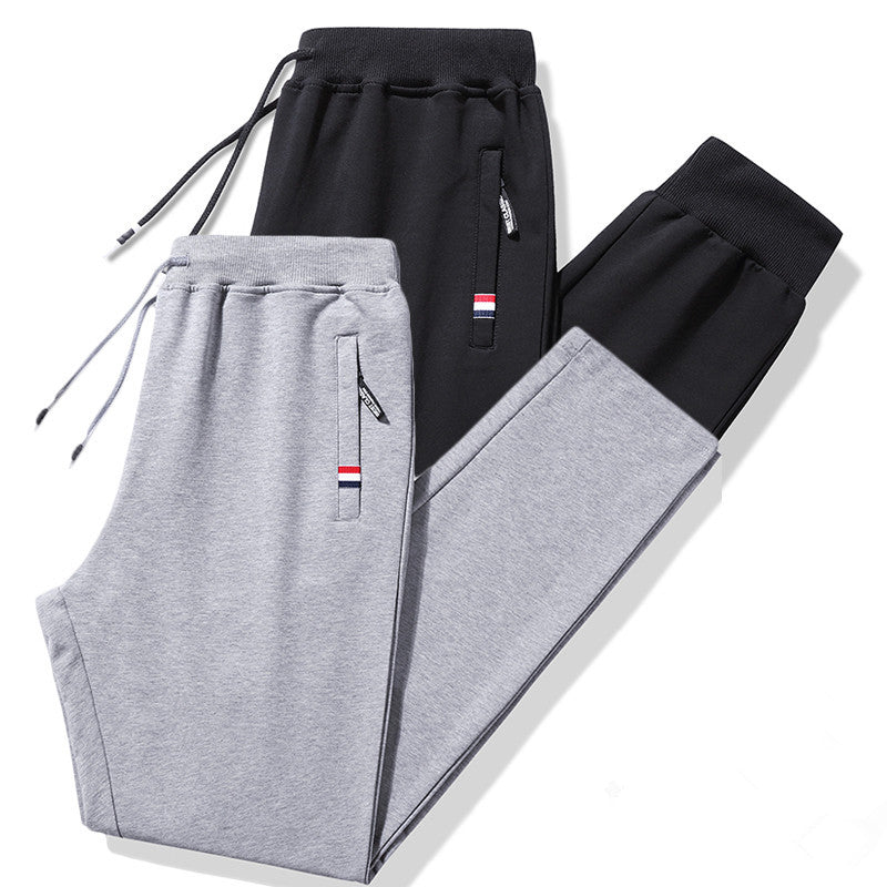 Cotton Ankle-Length Sweatpants | Casual Sport Style