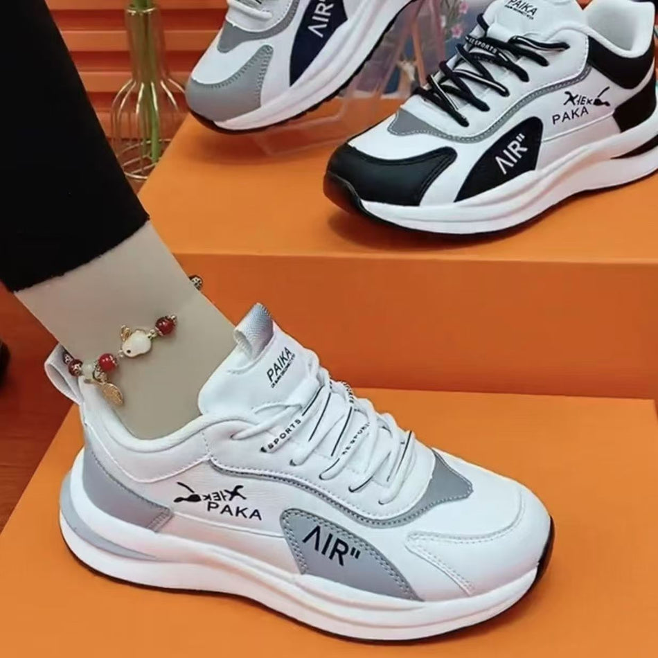 Soft Sole Leather Sneakers – Breathable & Stylish