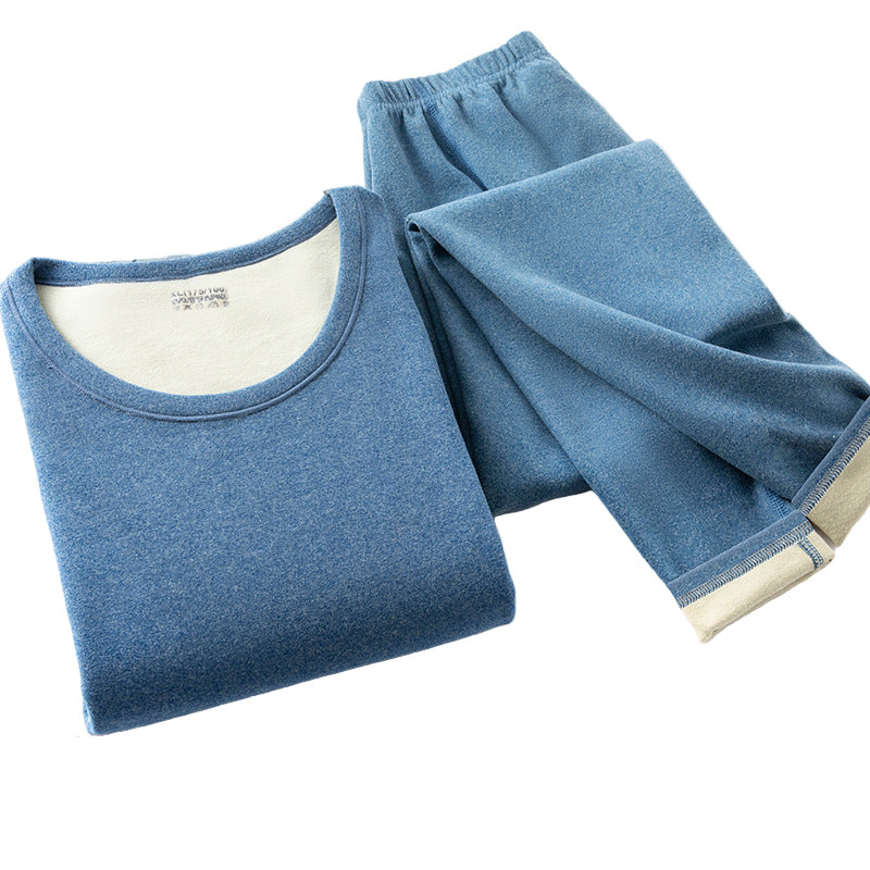 Men’s Thermal Underwear Set – Thick Fleece Autumn Winter Base Layer