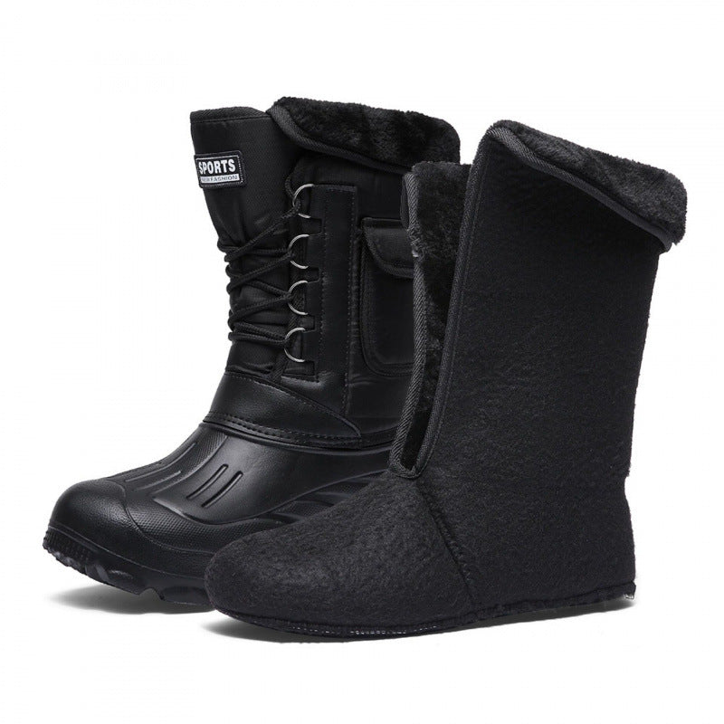 Men’s Winter Waterproof Outdoor Snow Boots