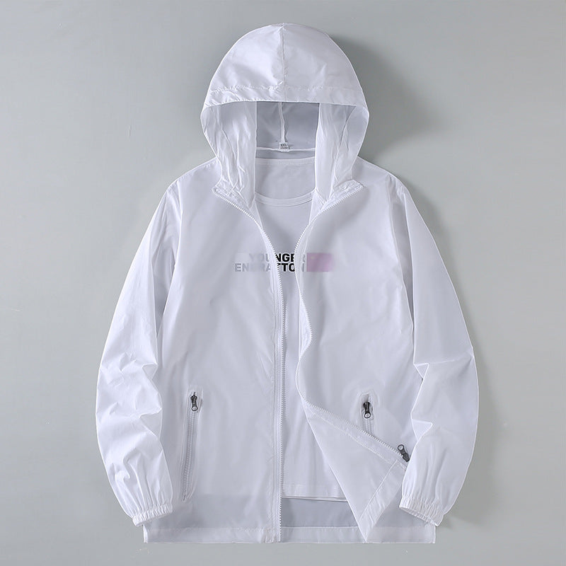 Men’s Summer Windbreaker Sun Protection Jacket