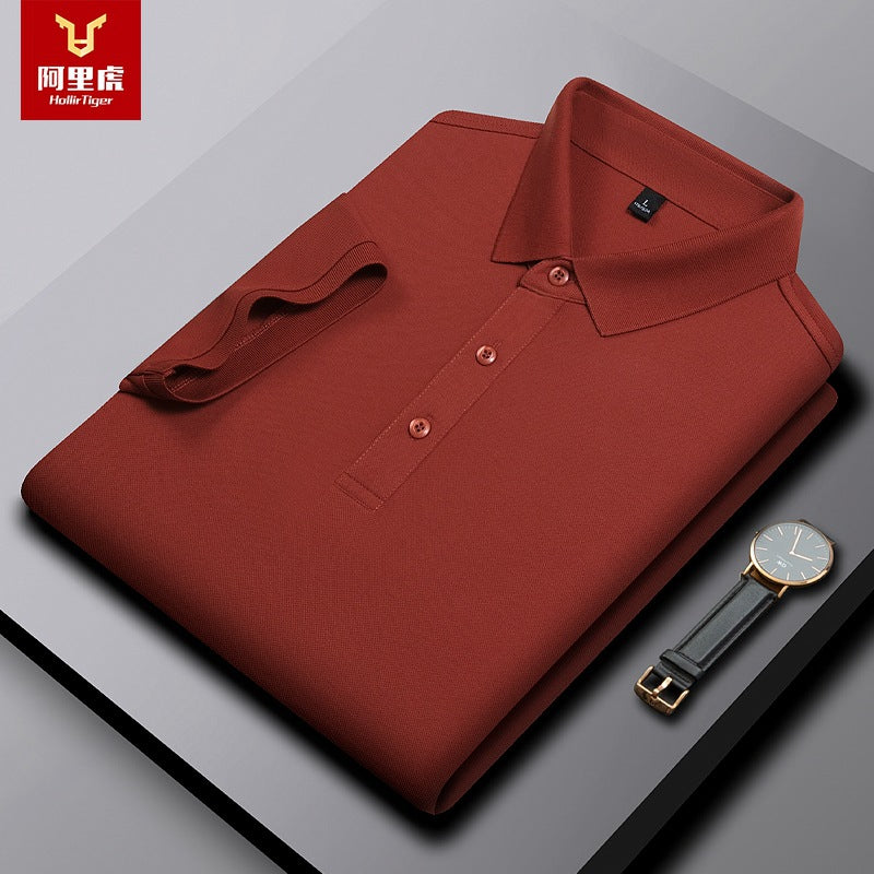 Slim Fit Korean Style Polo Shirt – Summer Casual Look