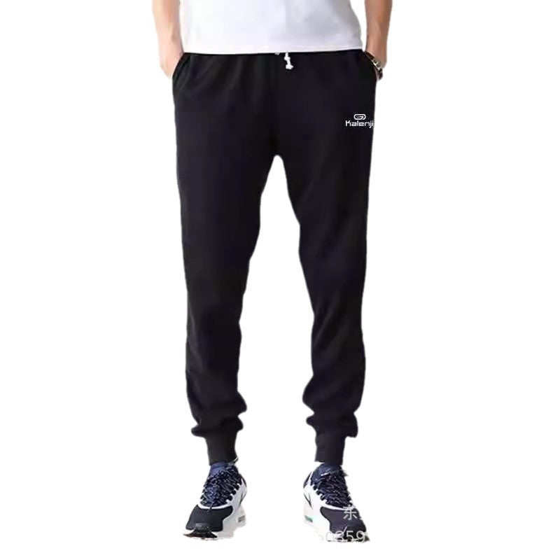 Men’s Casual Cotton Pants – Plus-Size Sports Sweatpants