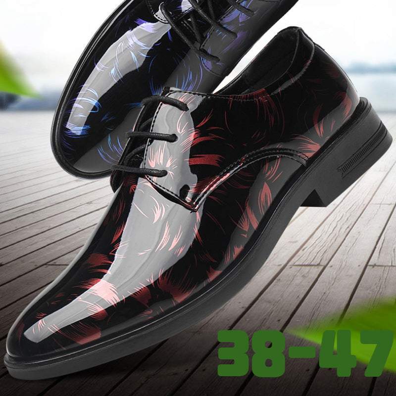 Men’s Bright Leather Formal Shoes – Wedding & Business