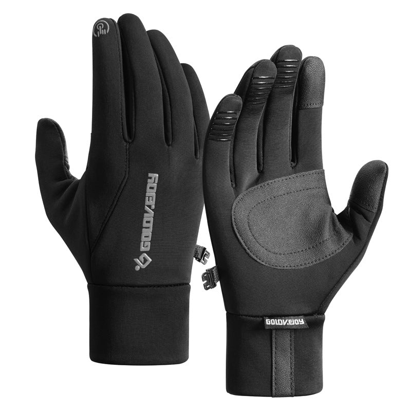 Men’s Winter Waterproof Riding Gloves – Touchscreen Warm