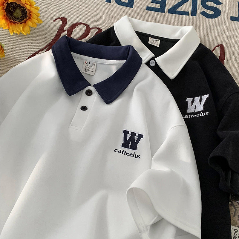 Embroidered Men's Polo Shirt – Summer 2025 Collection