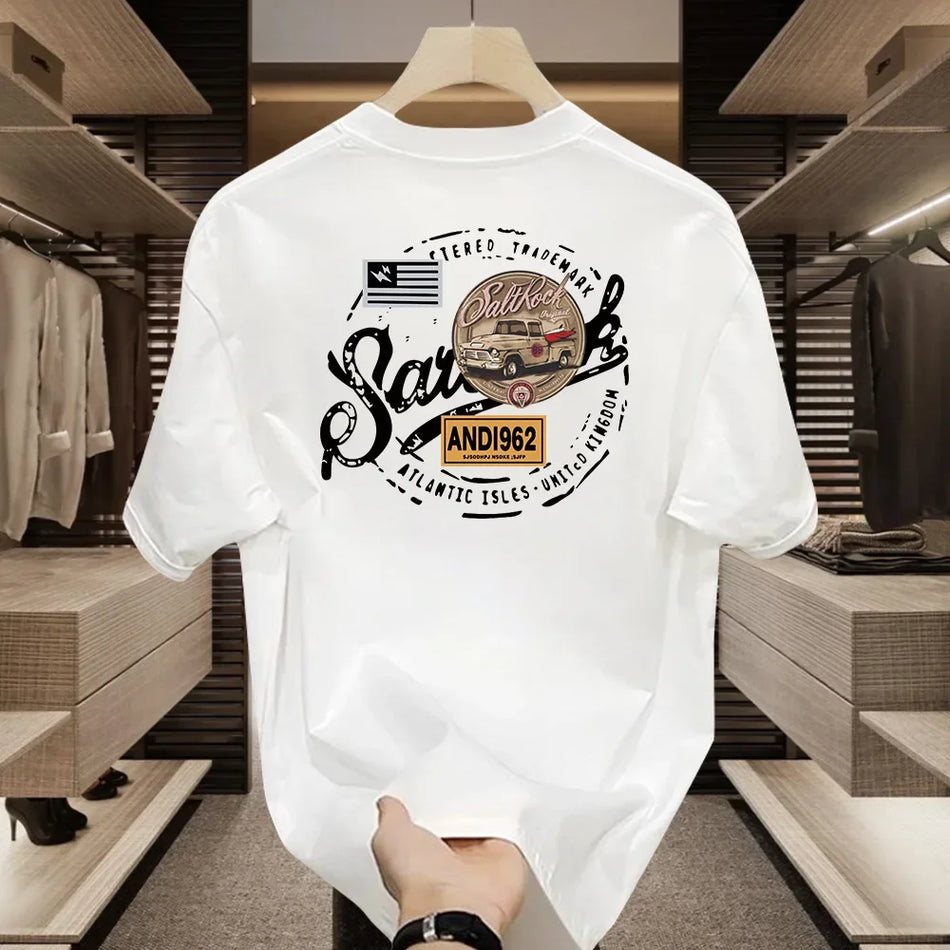 Heavy Cotton Printed T-Shirt – Men's Summer Trend