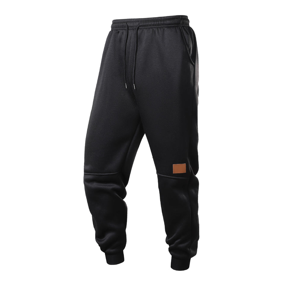 Men’s Thin Fleece Joggers – Autumn Spring Casual Pants
