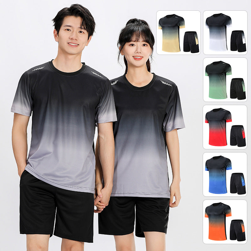Men's Quick-Dry Sports Set – Summer Running Outfit