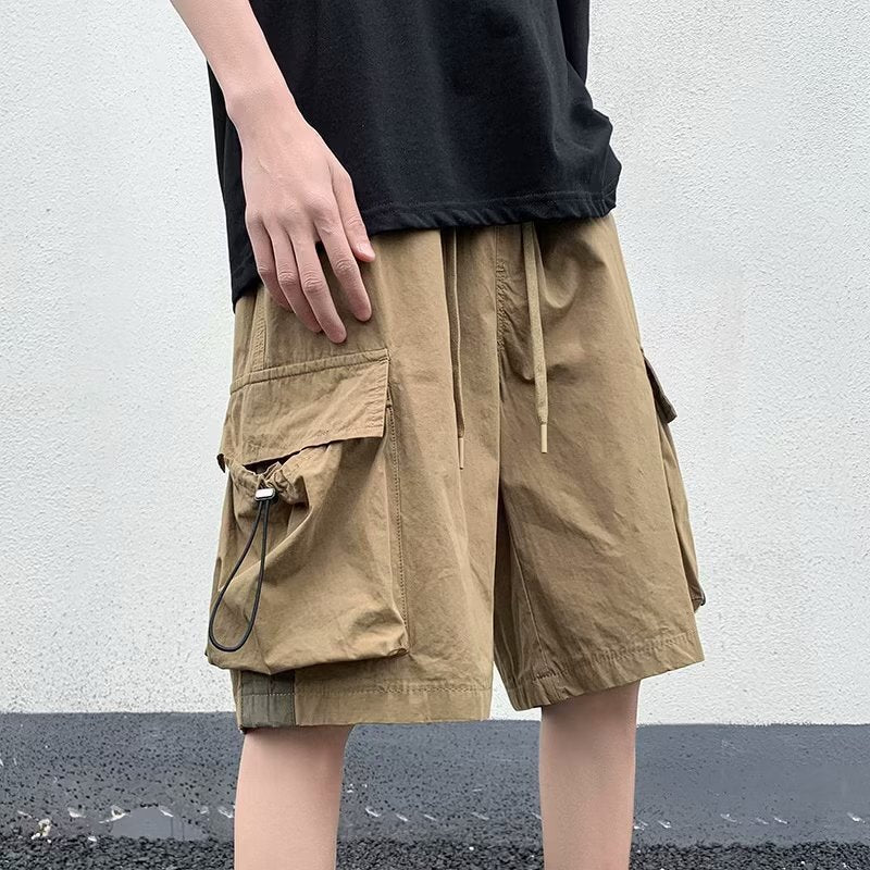 Men's Retro Tooling Shorts – 2025 Loose Fit Summer Style
