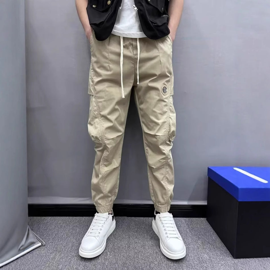 Men’s Tactical Joggers 🏃 Plus Size Korean Casual Pants