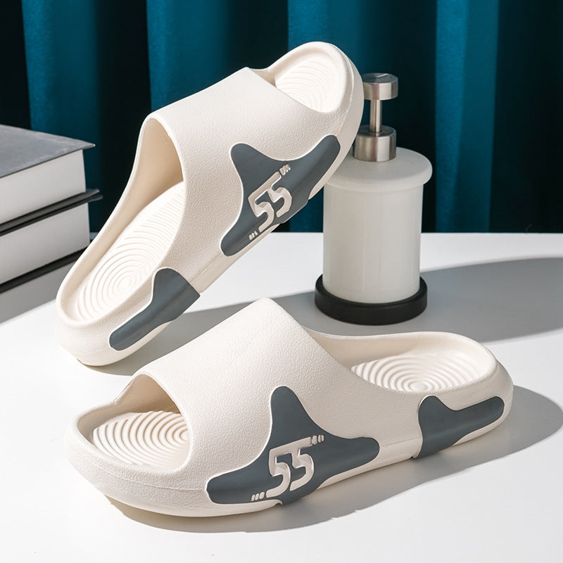 Men’s Non-Slip Lightweight Indoor Bathroom Slippers